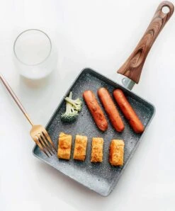 Zaigon All In 1 Pan - Inductie + Vaatwasmachinebestendig - Kleine Pan - Omeletpan - Tamagoyaki Pan - Tamago Pan - Vierkante Pan - Sushi Pan - Vierkante Pan -Barbecues Verkoopwinkel 994x1200 3